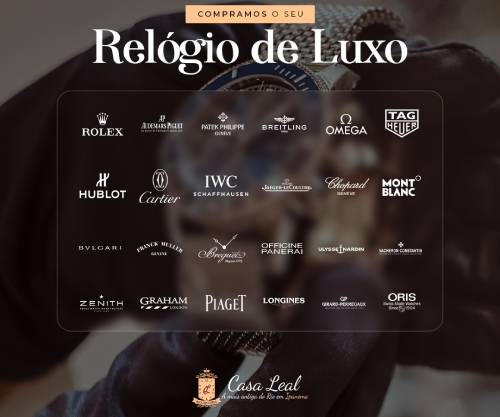 compramos seu relogio de luxo